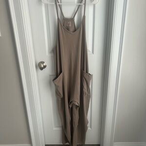 FP Movement by Free People Tan Jumpsuit